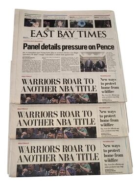 NBA History Newspaper